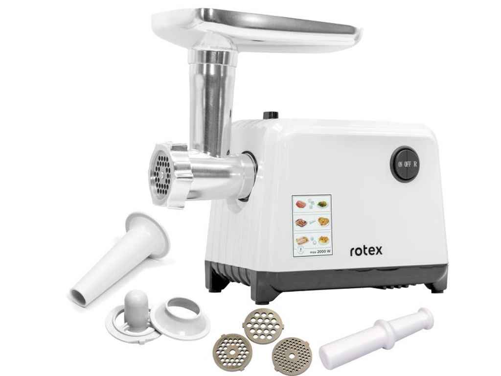 Електромясорубка 2000Вт RMG200-W ТМ ROTEX Електромясорубка 2000Вт RMG200-W ТМ ROTEX