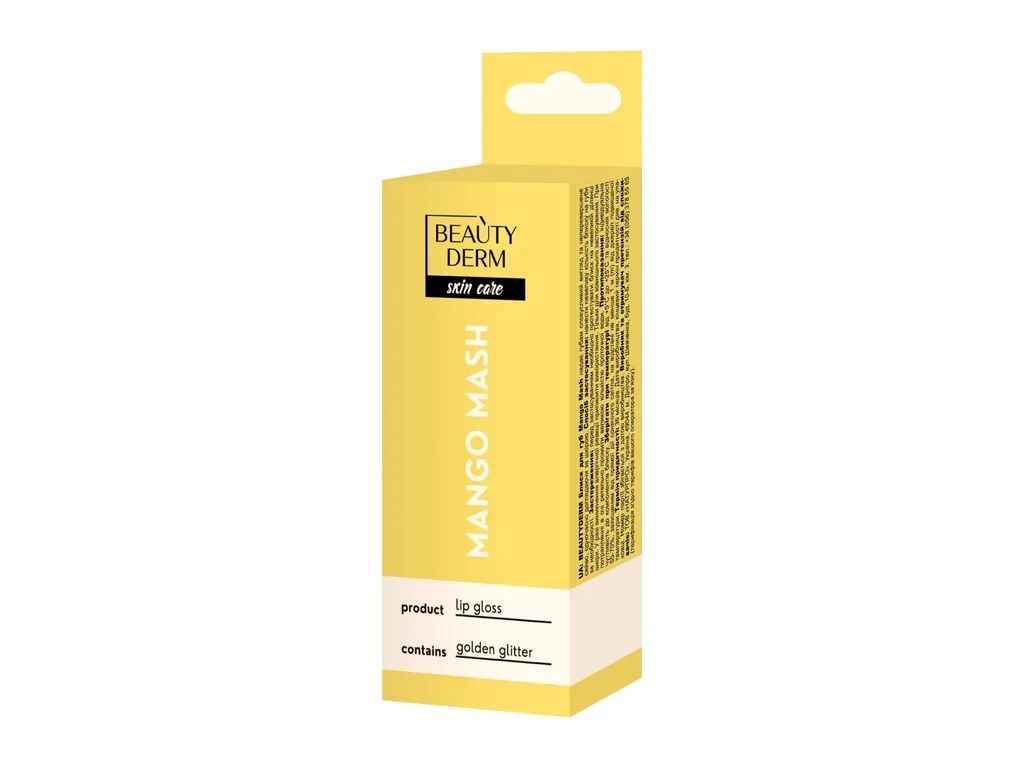 Блиск для губ Mango Mash 10мл ТМ BEAUTYDERM Блиск для губ Mango Mash 10мл ТМ BEAUTYDERM