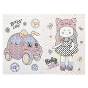 Тетрадь для рисования водой "Magic water" Игрушки НТ-09-07 с водным маркером. Изображение №2