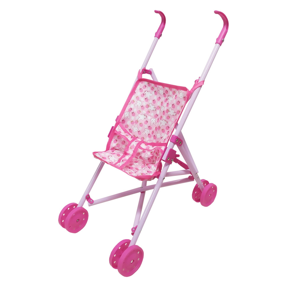 Коляска для ляльок M 0348, 58 х 13 х 13 см Заєць Коляска для ляльок M 0348, 58 х 13 х 13 см Заєць