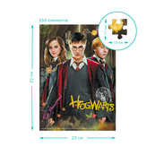 Пазл классический "Harry Potter. Гарри и друзья" 200498, 250 элементов. Изображение №5