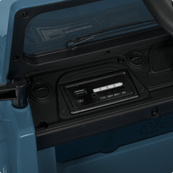 Дитячий електромобіль Джип M 6308EBLR-4 до 50 кг. Зображення №8