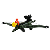 Детская игрушка Арбалет J1804B 3 стрелы с присосками, мишень. Изображение №3