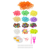 Набор для плетения украшений 330-147 трехэтажный бокс, бисер, бусины. Изображение №2