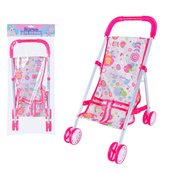 Детская Коляска для куклы 935B-6 с козырьком, 27×38×44 см. Изображение №2