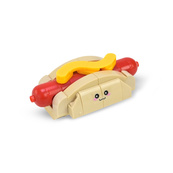 Конструктор дитячий "Western fast food: Hot Dog Bun" 1024A-2, пластик, 75 деталей. Зображення №2