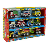 Ігровий набір машинок Mini Cartoon Car 5857 у наборі 10 шт. Зображення №2