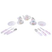 Дитячий набір посуду Tea set 868-E6-1 порцеляна, 17 предметів. Зображення №2