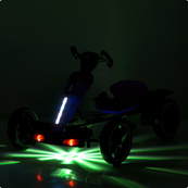 Дитячий електромобіль Електрокарт Kart M 6277EBR-5 до 50 кг. Зображення №7