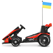 Дитячий електромобіль Електрокарт Kart M 6322EBLR-3 до 50 кг. Зображення №3