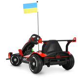 Дитячий електромобіль Електрокарт Kart M 6322EBLR-3 до 50 кг. Зображення №4