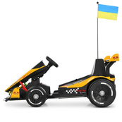 Дитячий електромобіль Електрокарт Kart M 6322EBLR-6 до 50 кг. Зображення №4
