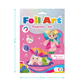 Магнитный набор для творчества с фольгой "Лесные феи" 200299, 4 магнита. Изображение №2