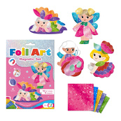 Магнитный набор для творчества с фольгой "Лесные феи" 200299, 4 магнита. Изображение №6