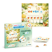 Развивающая магнитная игра "Счет в пределах 10" 200317, 16 двусторонних карт. Изображение №7