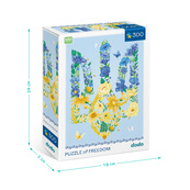 Пазл классический "Цветущий трезубец" 300588, 300 элементов. Изображение №4 Пазл классический "Цветущий трезубец" 300588, 300 элементов. Изображение №4