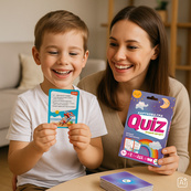 Настольная карточная игра для детей "Викторина: Угадай: что это?!" 301247. Изображение №6