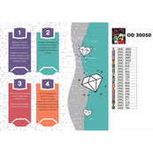 Алмазная мозаика "Скрудж Макдак. Мультфильм Утиные истории" OD30050, 40х50 см. Изображение №2