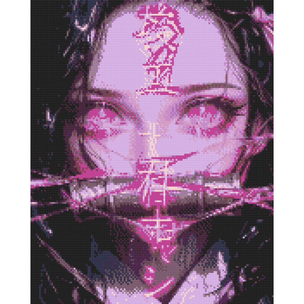 Алмазна мозаїка "Незуко Камадо" OD31519, 40х50 см Алмазна мозаїка "Незуко Камадо" OD31519, 40х50 см