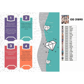 Алмазная мозаика "K-pop, Stray Kids" OD31890, 40х50 см. Изображение №2