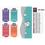 Алмазна мозаїка "Клуб романтики. Секрет небес реквієм" OD6003, 40х50 см. Зображення №2 Алмазна мозаїка "Клуб романтики. Секрет небес реквієм" OD6003, 40х50 см. Зображення №2