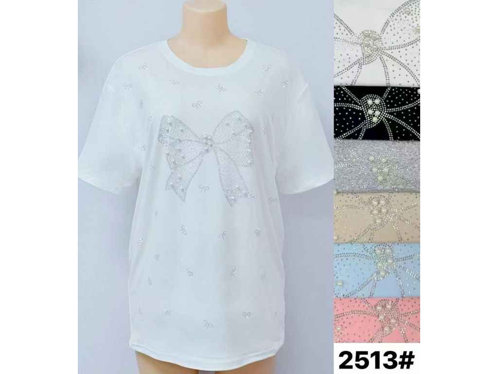 Футболка жін. арт.2513 р.2XL/3XL сірий ТМ CYCLONE Футболка жін. арт.2513 р.2XL/3XL сірий ТМ CYCLONE