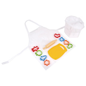 Игровой набор для выпечки 5026TXK с фартухом и шапкой. Изображение №2