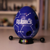 Развивающая Головоломка Смарт-яйцо Rubik's 6071681(Blue) палочка, подставка. Изображение №4