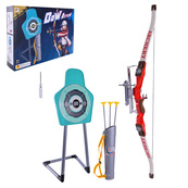 Игровой набор Лук с мишенью 801D колчан, 3 стрелы на присосках. Изображение №2