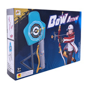 Игровой набор Лук с мишенью 801D колчан, 3 стрелы на присосках. Изображение №3