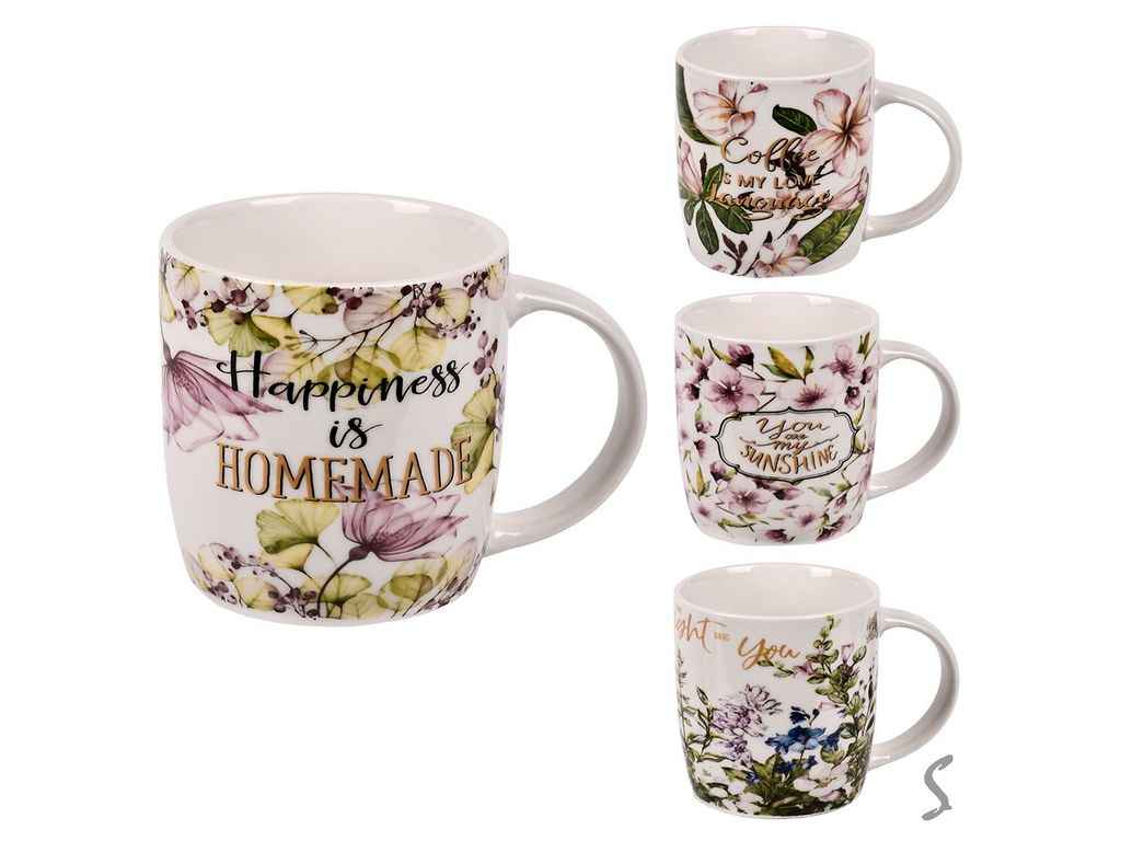Чашка 380мл Flowers R101038-1 ТМ STENSON Чашка 380мл Flowers R101038-1 ТМ STENSON