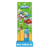 Мыльные пузыри "Mega Bubbles с тарелкой The Smurfs" 200637 объем 450 мл. Изображение №2