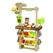 Ігровий набір Магазин 922-204 каса, сканер, звук, світло, продукти, 61 предмет. Зображення №2