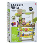 Ігровий набір Магазин 922-204 каса, сканер, звук, світло, продукти, 61 предмет. Зображення №5