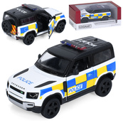 Машинка инерционная Джип Land Rover Defender 90 KT5428WP открываются двери, 1:36. Изображение №4