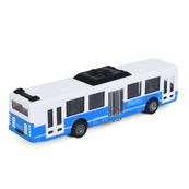 Игрушечный инерционный Автобус 6334(Blue) резиновые колеса, 16 см. Изображение №2