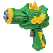 Развлекательная игра-запускалка Динозаврик 123-1K4(Green) 6 дисков. Изображение №2