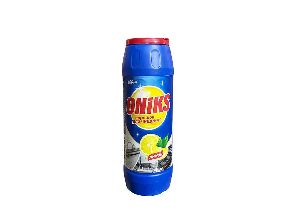 Порошок для чищення 500г Лимон ТМ ONIKS Порошок для чищення 500г Лимон ТМ ONIKS