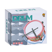 Детская игрушка Барабан 2018T(Green) ремешок, 2 палочки. Изображение №2