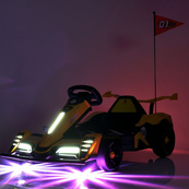 Дитячий електромобіль Електрокарт M 6147EBLRS-11(24V) до 50 кг. Зображення №8