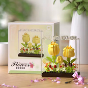 Детский Конструктор Ornament Flower 7375 в колбе, 338 деталей. Изображение №2