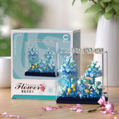 Дитячий Конструктор Ornament Flower 7377 у колбі, 343 деталі. Зображення №2