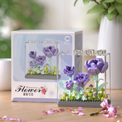 Детский Конструктор Ornament Flower 7378 в колбе, 308 деталей. Изображение №2