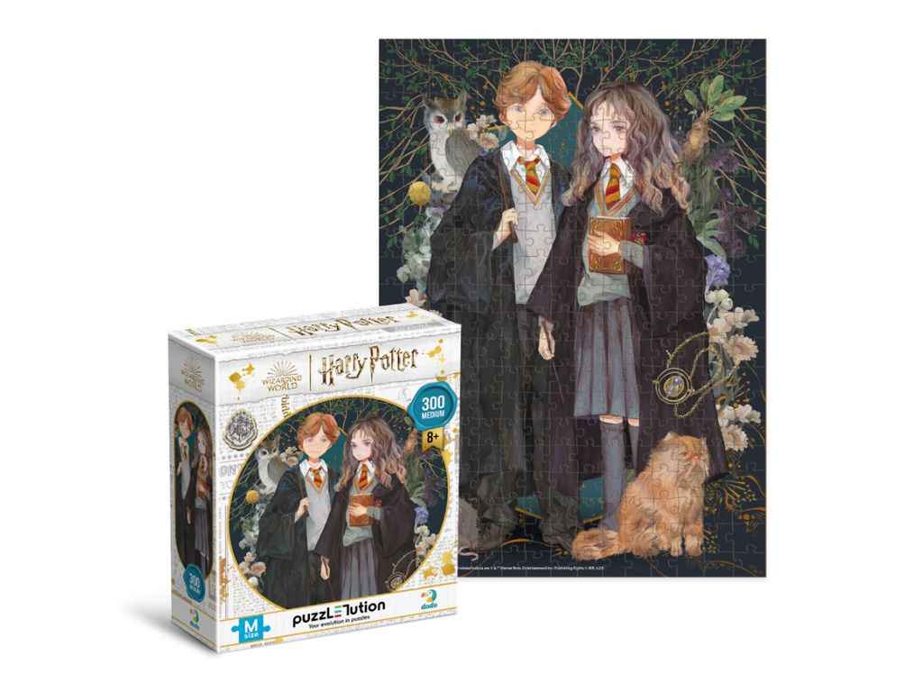 Пазли 300ел. Medium-M Harry Potter. Герміона та Роналд 200499 ТМ DODO Пазли 300ел. Medium-M Harry Potter. Герміона та Роналд 200499 ТМ DODO