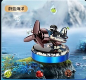 Ароматизатор на сонячній панелі "Літак з пілотом" XY-2 (Sharm). Зображення №2