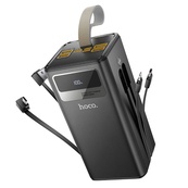 Портативний акумулятор POWER BANK 50000 mAh HOCO DB58B 22.5W+PD20W Black (Сонячна панель). Зображення №2