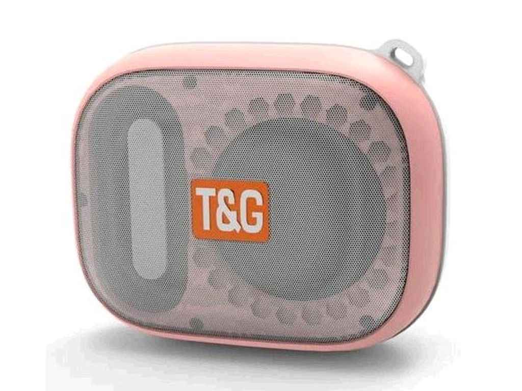 Портативна колонка Bluetooth TG394, IPX7, з функцією speakerphone, радіо, pink ТМTG Портативна колонка Bluetooth TG394, IPX7, з функцією speakerphone, радіо, pink ТМTG