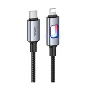 Кабель Type-C для Iphone HOCO U144 27W (1.2m) Чорний. Изображение №2