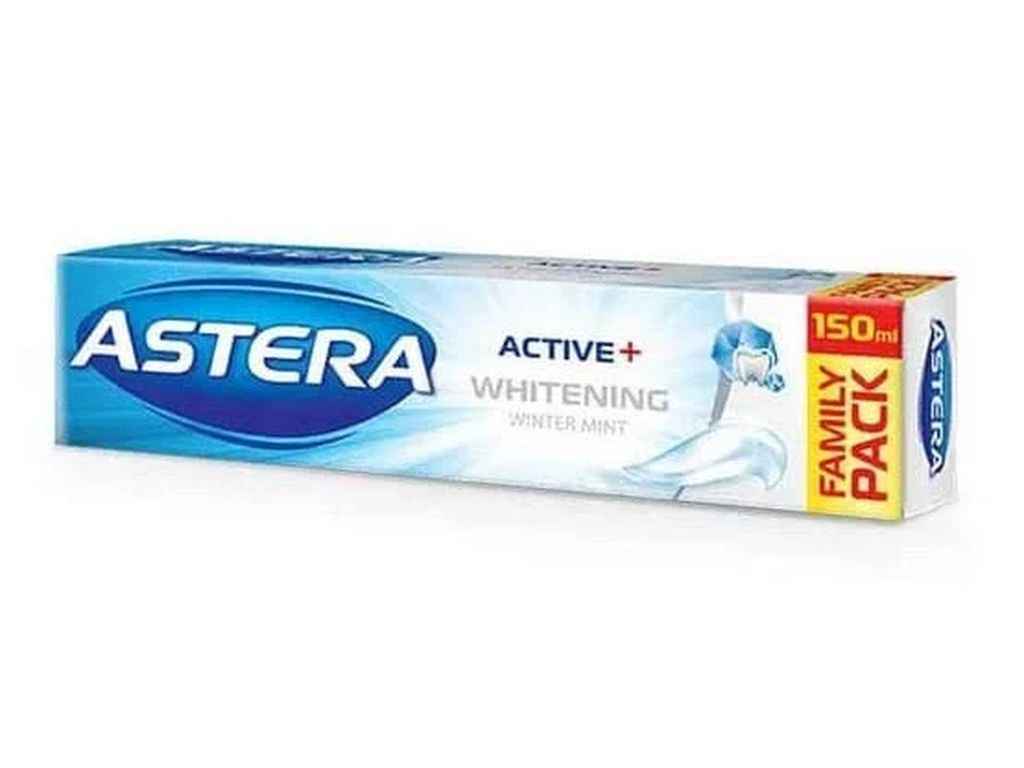 Зубна паста 150г Active Whitening Відбілююча ТМ ASTERA Зубна паста 150г Active Whitening Відбілююча ТМ ASTERA