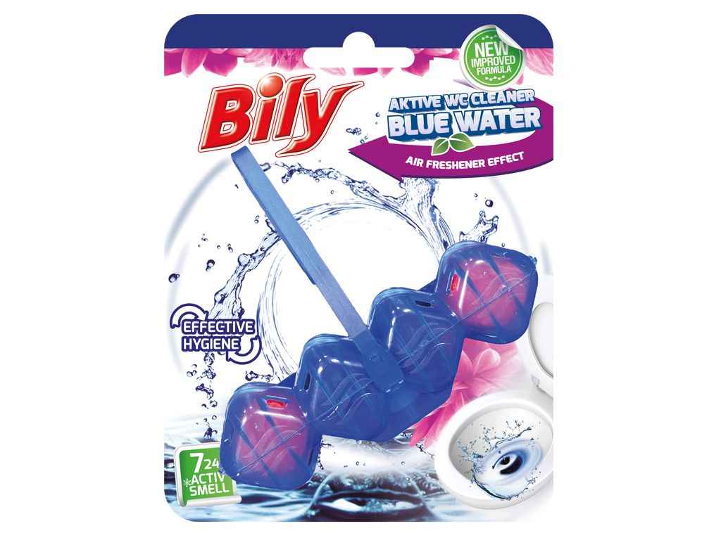 Блок для туалетів DIAMOND 1х50г Лiлiя Blue Water ТМ BILY Блок для туалетів DIAMOND 1х50г Лiлiя Blue Water ТМ BILY